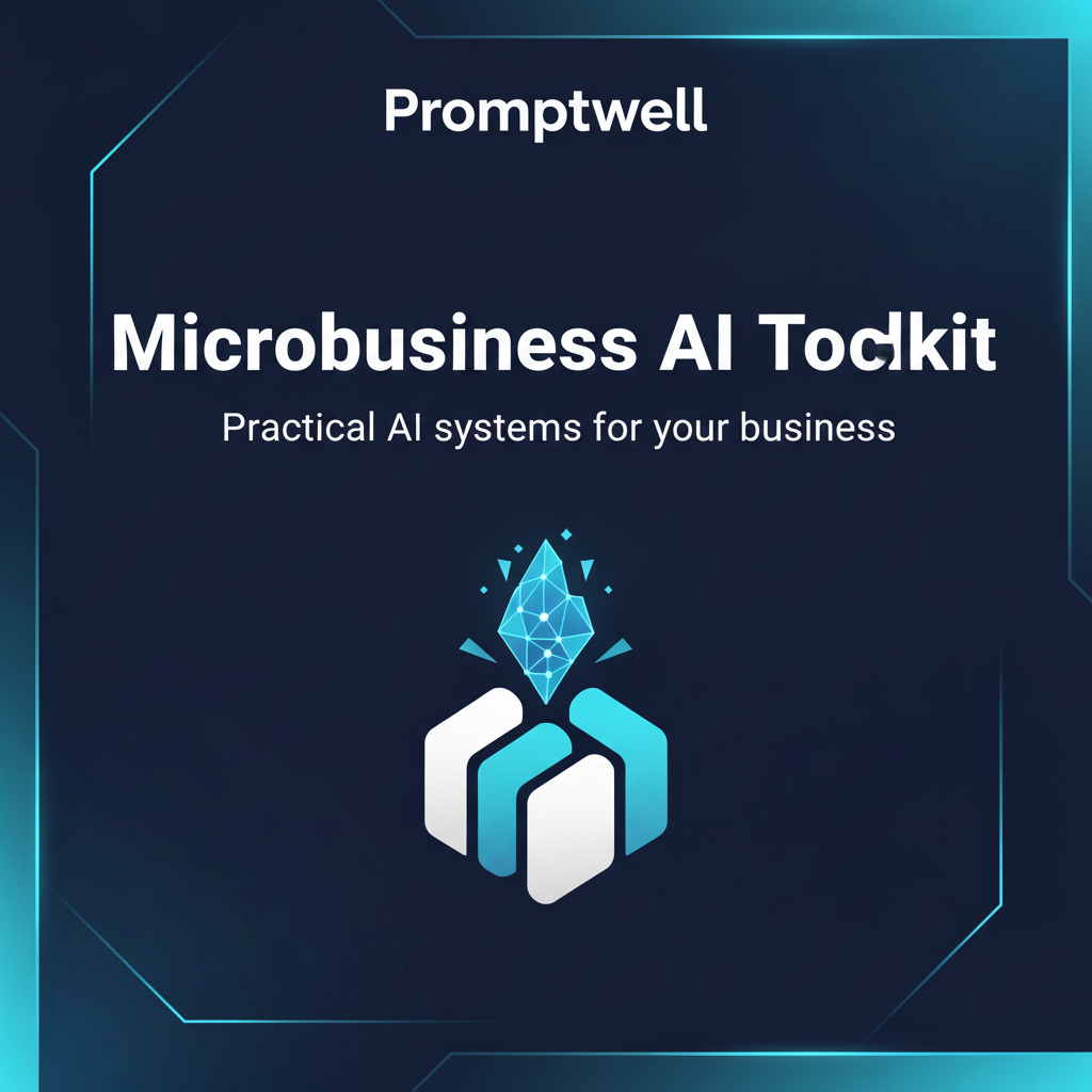 Microbusiness AI Toolkit, practical AI systems for your business by Promptwell